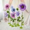 9-Piece Giant Artificial Flower Set – Large Fake Flowers Decor